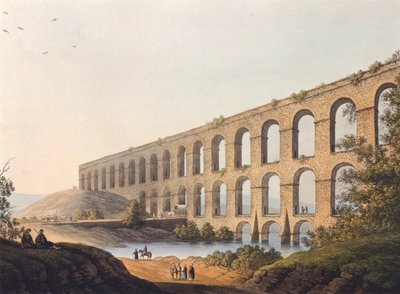 Aqueduct Near Belgrade by Luigi Mayer