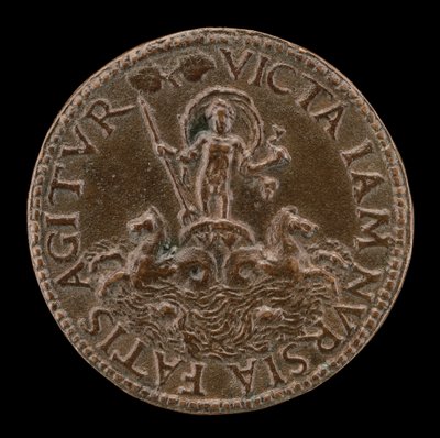 Neptune in a Sea-Car [reverse] by Lysippus Junior