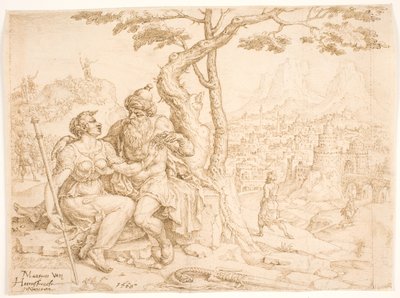 Judah and Tamar by Maarten van Heemskerck