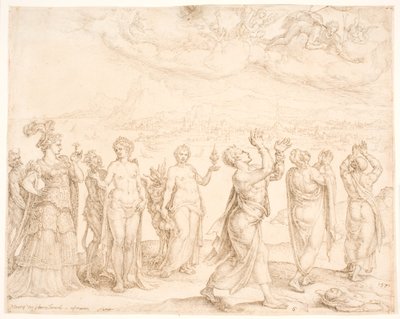 Lead Us Not (Ne nos induca) by Maarten van Heemskerck