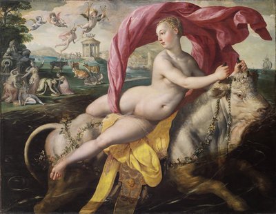 The Rape of Europa by Maerten Vos de