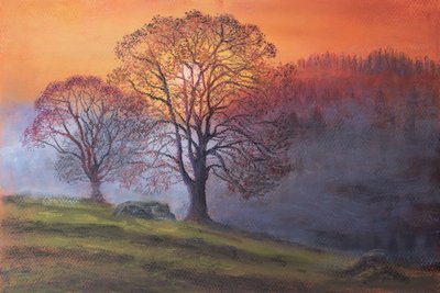 Autumn mists by Margo Starkey