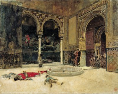 The Slaying of the Abencerrajes by Marià Fortuny Marsal