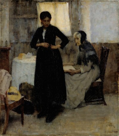 Out into the World, 1889 by Maria Wiik