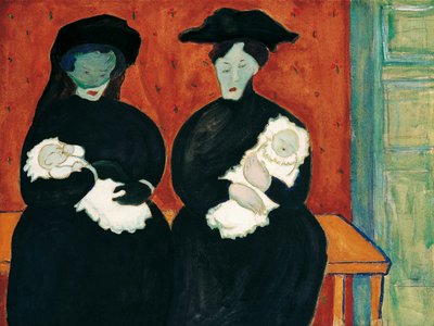 Twins by Marianne von Werefkin