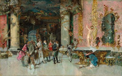 The Choice of a Model by Marià Fortuny