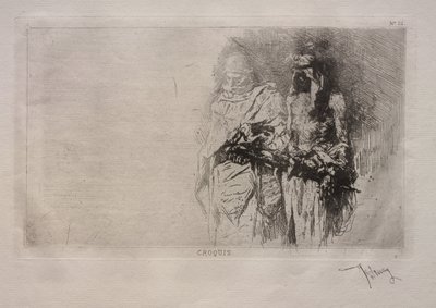 Sketches by Mariano José María Bernardo Fortuny y Carbó