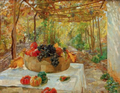 In the Pergola by Marie Egner