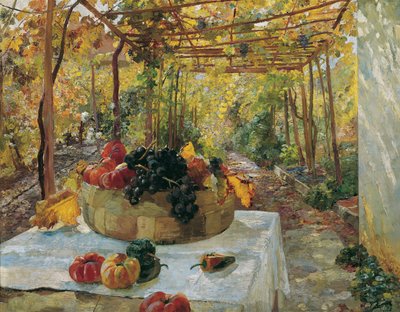 In the Pergola by Marie Egner