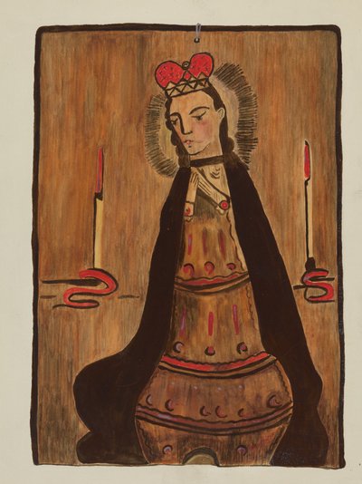 Retablo, c. 1937 by Marjery Parish