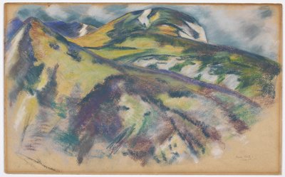 Valdez Hills by Marsden Hartley