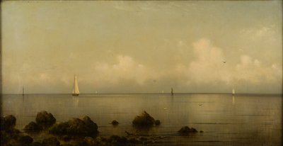 Thimble Island, CT, 1875-1876 by Martin Johnson Heade