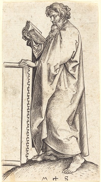 Saint Simon by Martin Schongauer