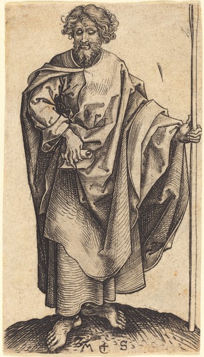 Saint Thomas by Martin Schongauer