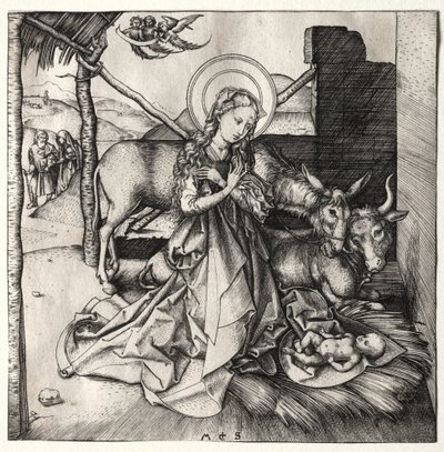 The Life of Christ: The Nativity by Martin Schongauer