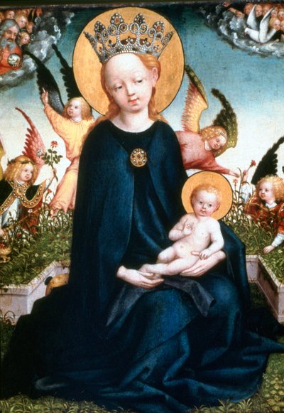 Virgin and Child by Martin Schongauer
