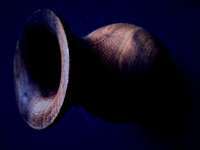 Wooden Vase by Martina Konitzky