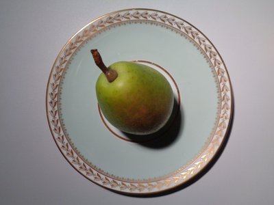 Lorenz Hutschenreuther Porcelain with Pear by Martina Konitzky