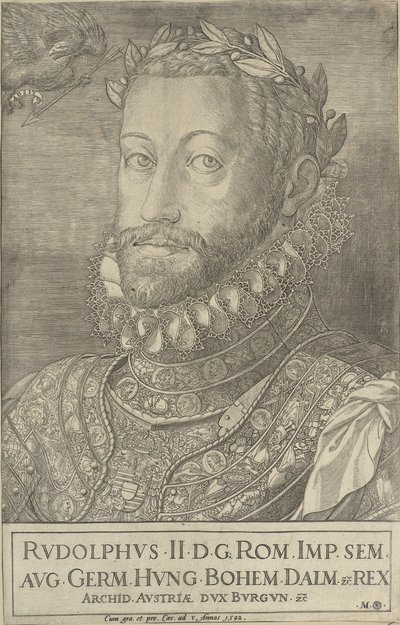 Emperor Rudolf II by Martino Rota