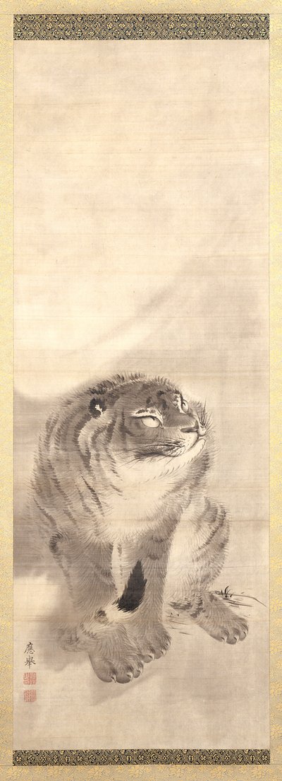 Tiger by Maruyama Okyo
