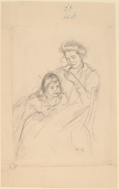 Margot Leaning against Reine