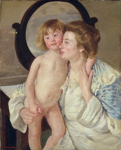 Mother and Boy by Mary Cassatt