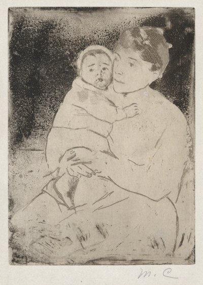 Nurse and Baby Bill (No. 1) by Mary Cassatt