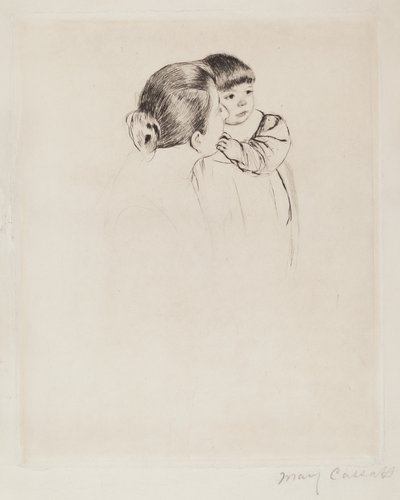 Peasant Mother and Child by Mary Cassatt