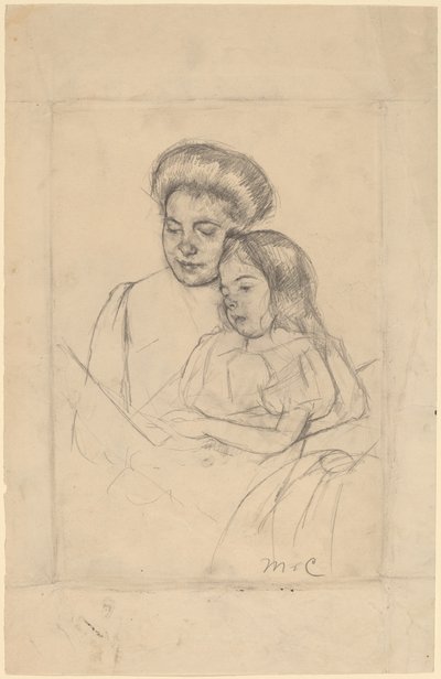 The Picture Book No. 1, c. 1901 by Mary Cassatt