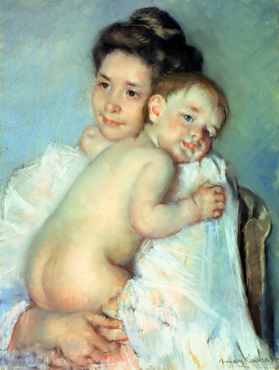 The Young Mother by Mary Cassatt