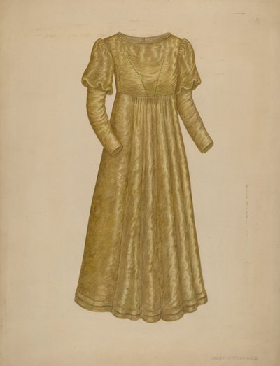 Wedding Dress by Mary Fitzgerald