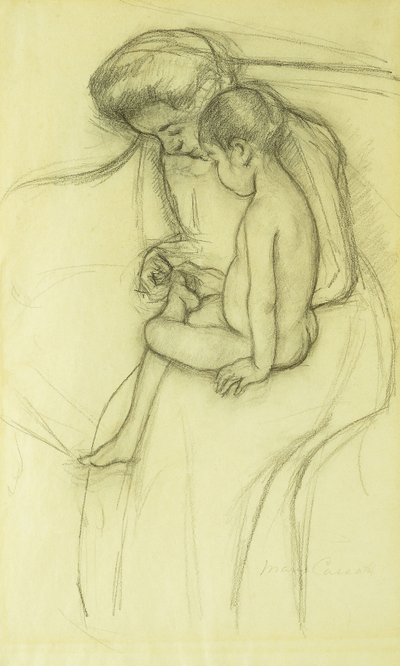 The Pedicure by Mary Cassatt