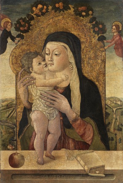 Virgin and Child by Master P. Petrus