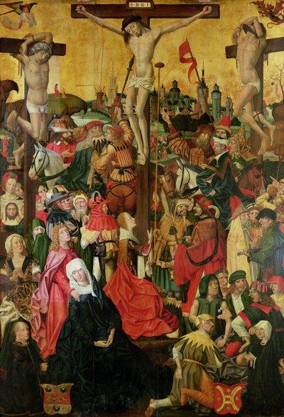 The Crucifixion by Master of Hamburg