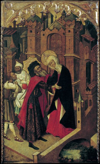 Embrace at the Golden Gate by Master of Retascón