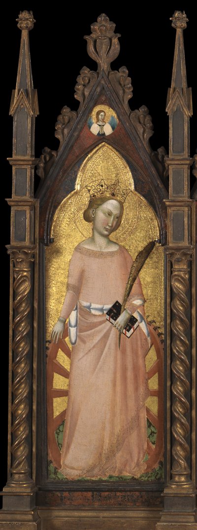 Saint Catherine by Master of the Dominican Effigies