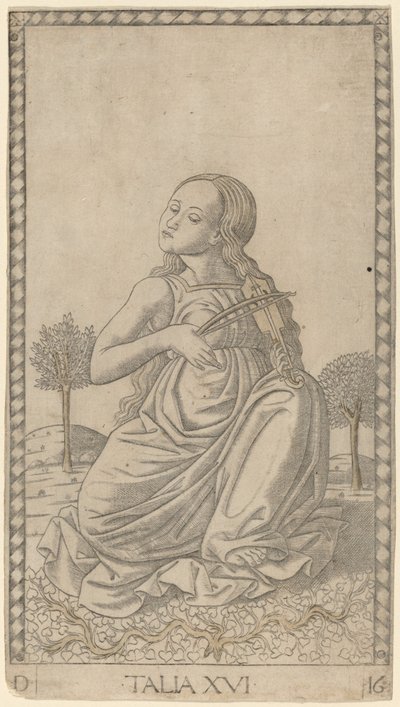 Thalia by Master of the E Series Tarocchi