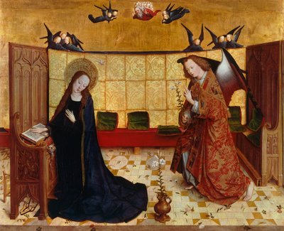 Annunciation by Master of the Life of Virgin Mary