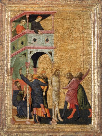 Flagellation by Master of the Poldi Pezzoli diptych