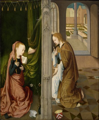 The Annunciation by Master of the Virgo Inter Virgines