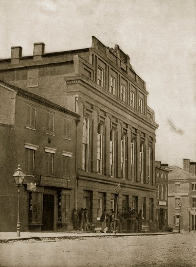 Forrest Hall Prison, Washington, D.C. by Mathew B. Brady