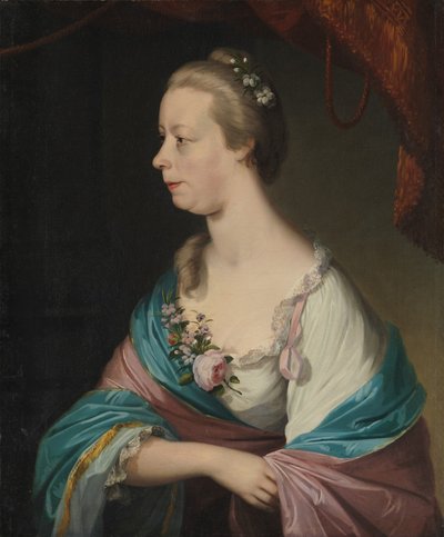 Christiana Stille Keen, ca. 1769 by Matthew Pratt