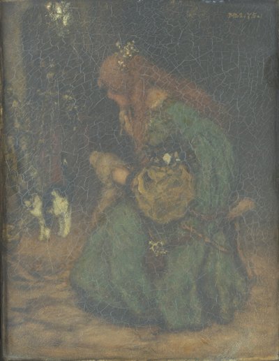 Reverie, 1875 by Matthys Maris
