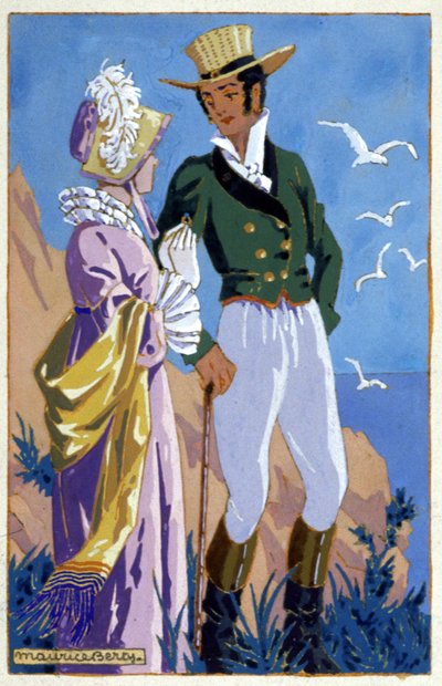 Adolphe and Ellenore by Maurice Berty