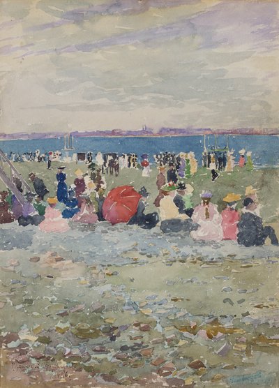 Revere Beach by Maurice Brazil Prendergast