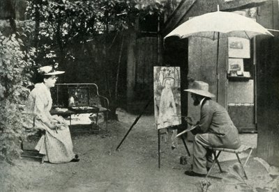 Toulouse-Lautrec painting Berthe la Sourde, 1890, 1947 by Maurice Joyant