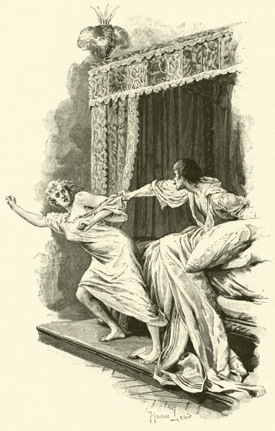 Illustration for The Three Musketeers by Maurice Leloir