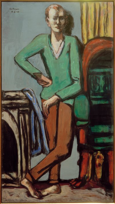 Portrait of Walter Barker by Max Beckmann