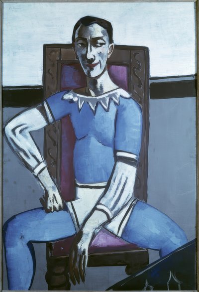 Portrait of Zeretelli by Max Beckmann