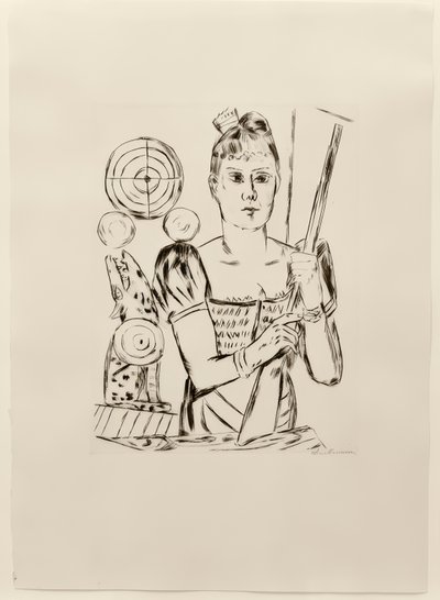 Shooting Gallery by Max Beckmann